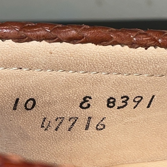 ALLEN EDMONDS Maxfield Brown Leather Tassel‎ Loafers Shoes Men\'s Size 10 E main image 4